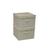 商品第2个颜色Cream Linen, Household Essentials | Square Storage Box with Lid, Breathable Canvas Sides with Sturdy Sides, Set of 2
