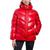 商品Michael Kors | Women's Shine Hooded Puffer Coat颜色Crimson