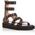 商品Stuart Weitzman | Stuart Weitzman Womens Gala Leather Studded Gladiator Sandals颜色Black