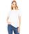color Optic White, Madewell | Whisper Cotton Rib Crew Neck Tee