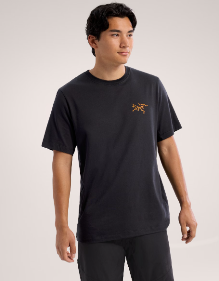 颜色: Black, Arc'teryx | Arc'Multi Bird Logo Shirt SS Men's