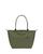Longchamp | Le Pliage Green Medium Recycled Shoulder Tote, 颜色Forest