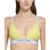 颜色: Pear, Calvin Klein | Women's Ribbed Triangle Logo Bikini Top