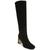 Sam Edelman | Women's Issabel Square-Toe Sculpted-Heel Boots, 颜色Black