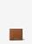商品第4个颜色LUGGAGE, Michael Kors | Hudson Pebbled Leather Slim Billfold Wallet