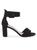 color BLACK, Chinese Laundry | Rumor Faux-Suede Block-Heel Sandals