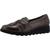 color Metallic, Clarks | Clarks Women's Sharon Dasher Leather Metallic Knot Slip On Wedge Loafer