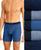 颜色: Blue Combo, Hanes | Men's 5-Pk. Performance Boxer Briefs