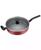 颜色: Red, T-Fal | Culinaire Nonstick Cookware, Jumbo Cooker with Lid