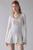 颜色: Ivory, Kimchi Blue | Kimchi Blue Catherine Pointelle Knit Babydoll Tunic Sweater