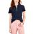 Tommy Hilfiger | Women's Side-Striped Zippered Polo Shirt, 颜色Sky Captain