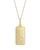 颜色: Aries, Alberto Amati | 14K Yellow Gold Zodiac Dog Tag Pendant Necklace, 18"