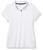 商品Nautica | Women's 3-Button Short Sleeve Breathable 100% Cotton Polo Shirt颜色Bright White