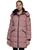 颜色: Rosewood, DKNY | Box Quilt Jacket With Fur Trim