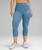 Lululemon | Wunder Train Contour Fit High-Rise Crop 21", 颜色Utility Blue