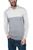 商品X RAY | Color Block Pullover Hoodie Sweater Offwhite/Heather Grey颜色White