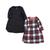 商品Hudson | Toddler Girls Dresses, Pack of 2颜色White Tartan