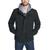 商品Levi's | Levi's Men's Washed Cotton Hooded Military Jacket颜色Black