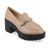 Journee Collection | Women's Kezziah Tru Comfort Foam Loafer Style Lug Outsole Platform Pumps, 颜色Taupe