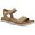商品第3个颜色Natural, Sun + Stone | Sun + Stone Womens Mattie Ankle Strap Open Toe Slingback Sandals