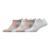 商品New Balance | Flat Knit No Show Socks 6 Pack颜色LAS03226WPK/WHITE with PINK