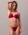 颜色: Beet Red, Calvin Klein | Women's Ideal Micro String Bikini Underwear QD5176