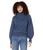 商品Madewell | Loretto Mockneck Pullover Sweater颜色Heather Blueberry