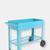 颜色: Blue, Sunnydaze Decor | Galvanized Steel Mobile Raised Garden Bed Cart 43-Inch