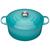 颜色: Teal, Le Creuset | Le Creuset Signature Cast Iron Round Casserole - 28cm - Bamboo Green