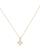 商品Kate Spade | Dazzle Cubic Zirconia Pendant Necklace in Gold Tone, 16"-19"颜色Clear/Gold