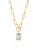 颜色: MAR, brook & york | Mackenzie 14K-Yellow-Gold Vermeil & Birthstone Pendant Necklace