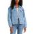 color Pick Holes, Levi's | Women's Ex-Boyfriend Cotton Denim Trucker Jacket