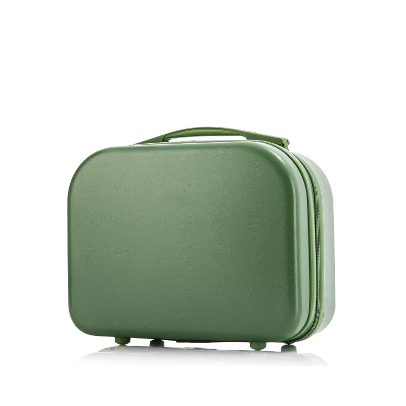YeeCollene | 易可邻14寸手提箱子母箱节日儿童行李箱小型礼盒化妆箱包, 颜色果绿色