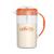 颜色: Orange, Dr. Brown's | Dr. Brown's Baby Formula Mixing Pitcher with Adjustable Stopper, Locking Lid & No Drip Spout, Orange, BPA Free, 36oz, 1 Pack