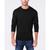 Club Room | Men's Solid Crew Neck Merino Wool Blend Sweater, Created for Macy's, 颜色Deep Black