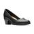 商品Clarks | Women's Emily Ruby Block-Heel Comfort Pumps颜色Black Leather