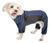 颜色: navy and black, Pet Life | Pet Life  Active 'Warm-Pup' Stretchy and Quick-Drying Fitness Dog Yoga Warm-Up Tracksuit