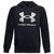 color Black/Onyx/White, Under Armour | Under Armour Rival Fleece PO Hoodie - Boys' Grade School