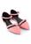 color Pink, Mio Marino | Women's Formal Flat Dress Shoes
