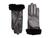 color Gunmetal, UGG | Classic Leather Shorty Tech Gloves