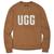 UGG | UGG Heritage Fleece Crew - Men's, 颜色Chestnut/Chestnut