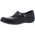 color Black, Clarks | Clarks Women's Ashland Lane Q Leather Ortholite Slip On Casual Loafer
