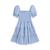 颜色: Blue Hyacinth with White, Ralph Lauren | Big Girls Smocked Cotton Jersey Dress