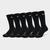 颜色: SX6897-010/Black/White, NIKE | Nike Everyday Plus Cushioned Crew Training Socks (6-Pack)