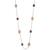 颜色: CITRINE & GARNET, Macy's | Garnet (2-1/3 ct. t.w.) & Citrine (1-5/8 ct. t.w.) Statement Necklace in 14k White Gold, 18" + 2" extender (Also in Swiss & London Blue Topaz)