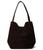 颜色: Dark Carob, Madewell | Suede Soft Grain Shopper