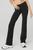 color Black, Alo | Airbrush Low-Rise Bootcut Legging - Cinnamon Brown
