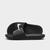 商品第1个颜色819352P-001/Black/White, NIKE | Little Kids' Nike Kawa Slide Sandals