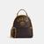 color brown/buttercup, Coach | Coach Outlet Jordyn Backpack In Signature Canvas With Varsity Motif
