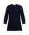 颜色: Rl Navy With College Pink, Ralph Lauren | Toddler And Little Girls Mini Cable Pleated Cotton Sweater Dress